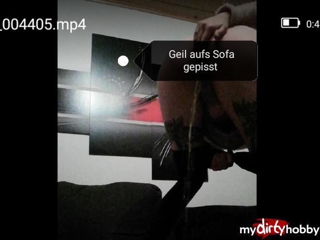 Horny on sofa Horny on sofa