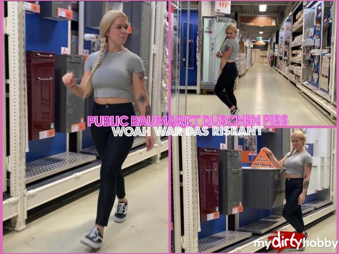 Public hardware store showering Piss - WOAH violently that was risky: O Public hardware store showering Piss - WOAH violently that was risky: O