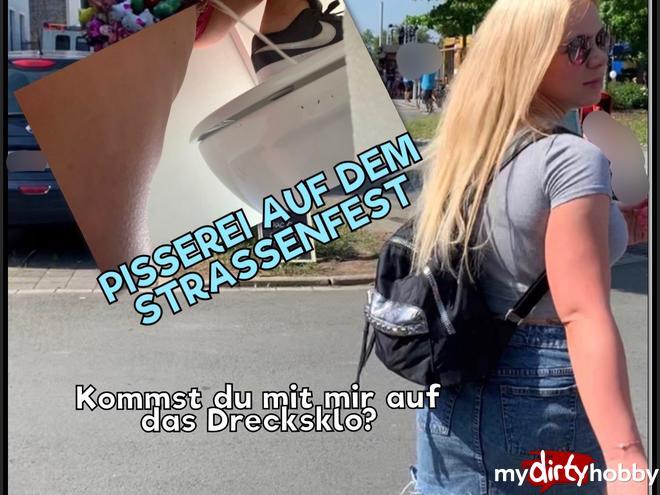 Pisserei on the street party - you come with me on the dirt? Pee Pissstrahl, P Pisserei on the street party - you come with me on the dirt? Pee Pissstrahl, P