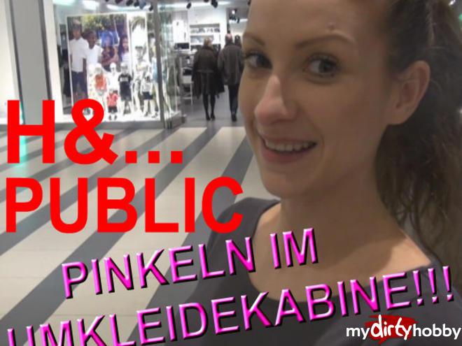 PEE IN UMKLEIDEKABINNE - H & PUBLIC ............ PEE IN UMKLEIDEKABINNE - H & PUBLIC ............
