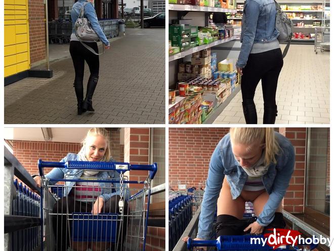 Pissing in the cart from discount Pissing in the cart from discount