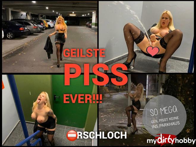 Heftigste Pissfontäne with bare tits - until the piss from the ceiling rains - Prolapsecut Heftigste Pissfontäne with bare tits - until the piss from the ceiling rains - Prolapsecut